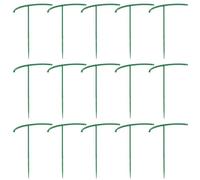 Balacoo 15 Pièces Support pour Plantes Vertes en Plastique Robuste, Tuteur Simple et Élégant pour Jardinage à Domicile et Extérieur, pour Petites Plantes en Pot