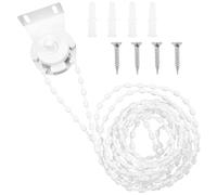 Balacoo 1ensemble Kit Complet Accessoires pour Stores Enrouleurs Mécanisme de Commande par Chaînette Support de Frein pour Stores Roulants Compatible Perçage Installation Facile