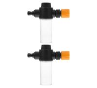 Balacoo 2 Pièces Mélangeur de Rinçage Marin pour Moteur, Réservoir | Plastique, Échelle Visible, Entretien de Moteur Diesel Marin, Rinçage Portable, Retrait du Sel