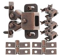 Balacoo 20pièces Loquets de Porte Armoire Roulettes à Billes Doubles Antiques pour Meubles Serrures Fiables pour Caisson de Cuisine et Placards Protection Anti-chute