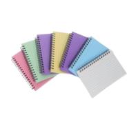 Balacoo 7 Pièces Bloc-notes à Spirale Détachable, Papier Lisse | Pages Perforées, Reliure Robuste, Usage Bureau et Maison, Couleurs Vives ou Pastel
