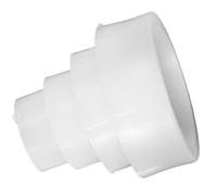Balacoo Bague d'Adaptation Plastique 3.2X3.2X0.5 Pouces pour Meuleuses d'Établi, Manchon Réducteur Compatible Meules de 9-12 MM, Accessoire pour Usage Intensif en Atelier