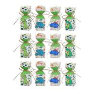 Balacoo Boîte à Bonbons Finition Soignée en Carton Blanc 250g Dinosaure 3d Lot de 12, Décoration de pour Fêtes et Anniversaires