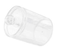 Balacoo Boîte de Rangement Ronde pour Transparent, Étui Élégant et Simple, Protège Poussière, pour Salle de Bain ou Maquillage