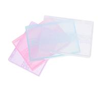 Balacoo Boîtes de Rangement pour Têtes de Broyage 14 Compartiments, 4 Pièces, Coffret Léger en Pp pour Accessoires de Salon de Manucure, pour Organiser Outils Nail Art Professionnelle