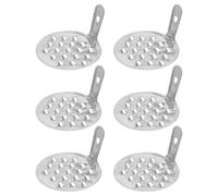 Balacoo Grattoirs à Nouilles Froides en Acier Inoxydable Prise Confortable 6pcs Ustensiles Cuisine Pratiques pour Couper et Racler les Aliments Froids