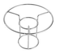 Balacoo Grille de Torréfaction en Acier Inoxydable pour Poulet et Dinde, Cadre Stable et Pratique, pour Camping en Plein Air et Barbecue