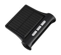 Balacoo Horloge Solaire pour Voiture Affichage Numérique, Calendrier Automatique, Écran Led, Matériau Abs et Pc, Résistance la Chaleur, pour Tableau de Bord