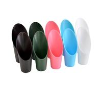 Balacoo Kit de Plantation Outil pour Semences et Alimentation Oiseaux 5pcs Pelle de Jardin en Plastique PP Légère Facile à Transporter et Désherber Couleur Aléatoire