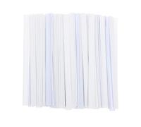 Balacoo Lot de 100 Clips de Scellage Blancs pour Sachets Alimentaires, Légers et Faciles à Utiliser, Conservation des Aliments