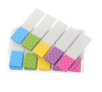 Balacoo Onglets Adhésifs en Pet Transparents, 6 Packs Légers et Faciles à Coller, Travail et Étude, Marque-pages Autocollants pour Organisation