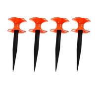 Balacoo Piquets de Guidage 4pcs Fonction Directionnelle pour Tuyau D'arrosage Accessoire Jardin Extérieur en PP pour Pelouse et Espaces Verts