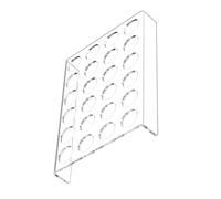 Balacoo Porte-capsules de Café Transparent en Acrylique Grosse Capacité, Réutilisable et Robuste, pour Comptoir ou Tiroir Cuisine