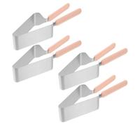 Balacoo Séparateur de Gâteau en Acier Inoxydable 4pcs, Outil Facile à Utiliser et Solide pour Pâtisserie, pour Goûter -midi et Barbecues