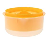 Balacoo Séparateur D'œufs en Pp Jaune, Outil Robuste et Pratique Cuisine, Grosse Capacité, pour Tâches Culinaires et Séparation Rapide des Blancs et Jaunes