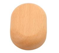Balacoo Socle en Bois Ovale Beige pour Voiture, Support Polyvalent et Facile D'entretien, pour Figurines et Objets de Collection sur Tableau de Bord