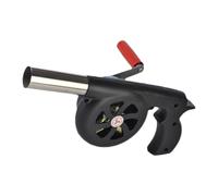 Balacoo Souffleur D'air Manuel Portable en Abs et Fer pour Barbecue, Ventilateur Pratique à Manivelle, pour Camping et Cuisson en Plein Air