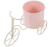 Balacoo Support pour Plante de Vélo en Fer, Décoratif Rose