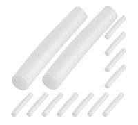 Balacoo Tige de Remplissage de Canapé 28 Pièces en Mousse Ronde Blanche | Pose Facile et Réutilisable, pour Housses et Joints, Usage Chantier et Étanchéité Portes-fenêtres