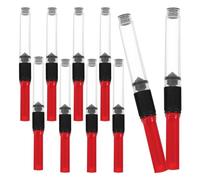 Balacoo Tube de Recharge D'encre pour Stylo-plume 3,4mm en Abs, 10 Pièces, Contenant à Piston Évitant le Contact Direct Bouteille D'encre