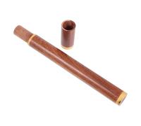 Balacoo Tube Lisse Bois 20g Porte-encens avec Couvercle Simple et Surface Lisse pour Maison et Hôtel