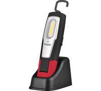 Baladeuse d'atelier LED 600 lumens articulée rechargeable sur socle DRAKKAR - 02421