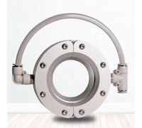 Balai à air haute vitesse, ventilateur à 360 degrés en alliage d'aluminium avec double entrées d'air pour tuyau, séchage de câbles et systèmes de compresseur d'air