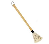 Balai à Barbecue professionnel avec tête amovible, facile à tremper, 18 pouces, 46cm