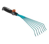 Balai a fleurs 12cm Combisystem - Acier robuste - 7 dents - Ratissage petites plantes et fleurs - Garantie 25 ans (8917-20)