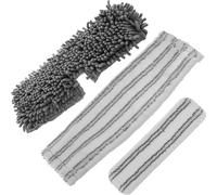 Balai à franges - Housses de rechange - Microfibre - Lot de 3