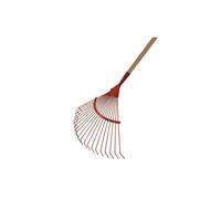 Balai à gazon Mermier ESSENTIEL 22 dents à fil rond en acier emmanchée bois pomme 110cm MERMIER 985116