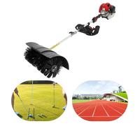 Balai-aspirateur à essence - Balai-aspirateur manuel - Moteur 2 temps - 1,7 kW / 2,3 ch - 52 cm³ - Refroidissement par air - Noir