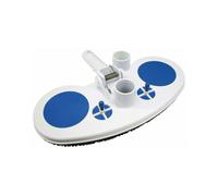 jardiboutique - Balai aspirateur Manuel, pour Piscine, Forme Demi Lune.