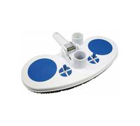 Balai aspirateur manuel, pour piscine, forme demi lune. - jardiboutique
