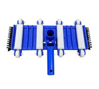 Balai Aspirateur Piscine avec Roues, Brosse de Piscine | Nettoyeur de Piscine Flexible, Aspirateur Piscine, Lesté, Tête Balai pour Fond Piscine, Votre Piscine