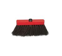 Balai atelier miquet bassine piassava rouge noir - Sans manche - MERCIER - 846