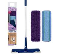 Balai avec Pads en Microfibre Premium spécial Animaux - Balai nettoyant - Élimine Les Poils d'animaux - Enlève Les Poils de Chats
