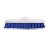 Balai - Balai pour ménage - Balai pour intérieur - Balai extérieur - Produit et Accessoire de Nettoyage Maison - Balai Polyester Souple - Monture 38cm Douille à vis - Couleur Bleu