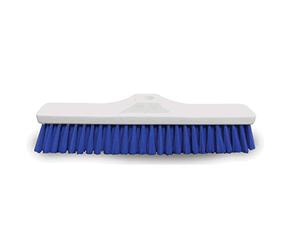 Balai - Balai pour ménage - Balai pour intérieur - Balai extérieur - Produit et Accessoire de Nettoyage Maison - Balai Polyester Souple - Monture 38cm Douille à vis - Couleur Bleu