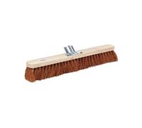 Balai bois/coco avec douille 60 cm - naturel