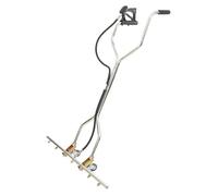 Balai-brosse pour nettoyeur haute pression - Accessoire de nettoyage de surfaces - 5000 PSI - 7 buses - Raccord rapide de 0,95 cm - Poignée et roues réglables - Pour eau chaude et froide
