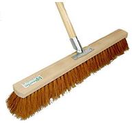 balai coco grande dimension : 60, 80 ou 100 cm avec manche cantonnier 1.40m (60)