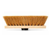 Balai Coco Professionnel 29 cm sans Manche - Tête de Balai en Fibres Naturelles avec Filetage à Vis - Nettoyage Intérieur & Extérieur - Lot de 10