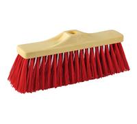 Balai de cour PVC rouge 29 cm