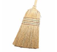 Balai de paille de riz Balai de sorcière Balai de paille 5 coutures env. 28 cm de largeur de travail
