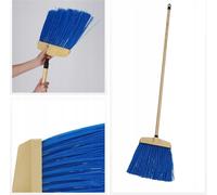 Balai de rue - Balai d'extérieur - Poils en nylon - 35 cm - Poils rigides - Pour la cour et les trottoirs