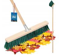 Balai extérieur 500 mm avec manche - Balai cantonnier fabrique en bois et PVC durable - Kotarbau