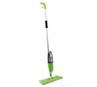 Balai Lave Sol 2 en 1 Serpillière Plates avec Vaporisateur 500ML Balai Serpillère Spray (Vert)