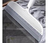 Balai Magique pour Poils d'animaux domestiques, raclette en Silicone pour Sol, Manche de 131,50 cm de Long pour Tapis, carrelage de Salle de Bain, Bois Dur, Fourrure, Garage, déversements de liquides