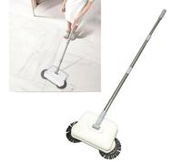 Balai mécanique pliable - Nosheir - 360° silencieux - sols durs - 33 cm